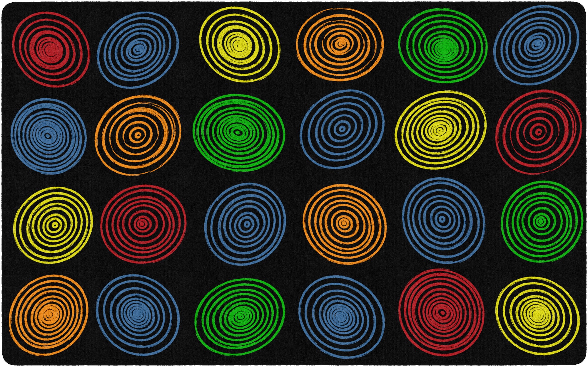 CIRCLES BLACK MULTI