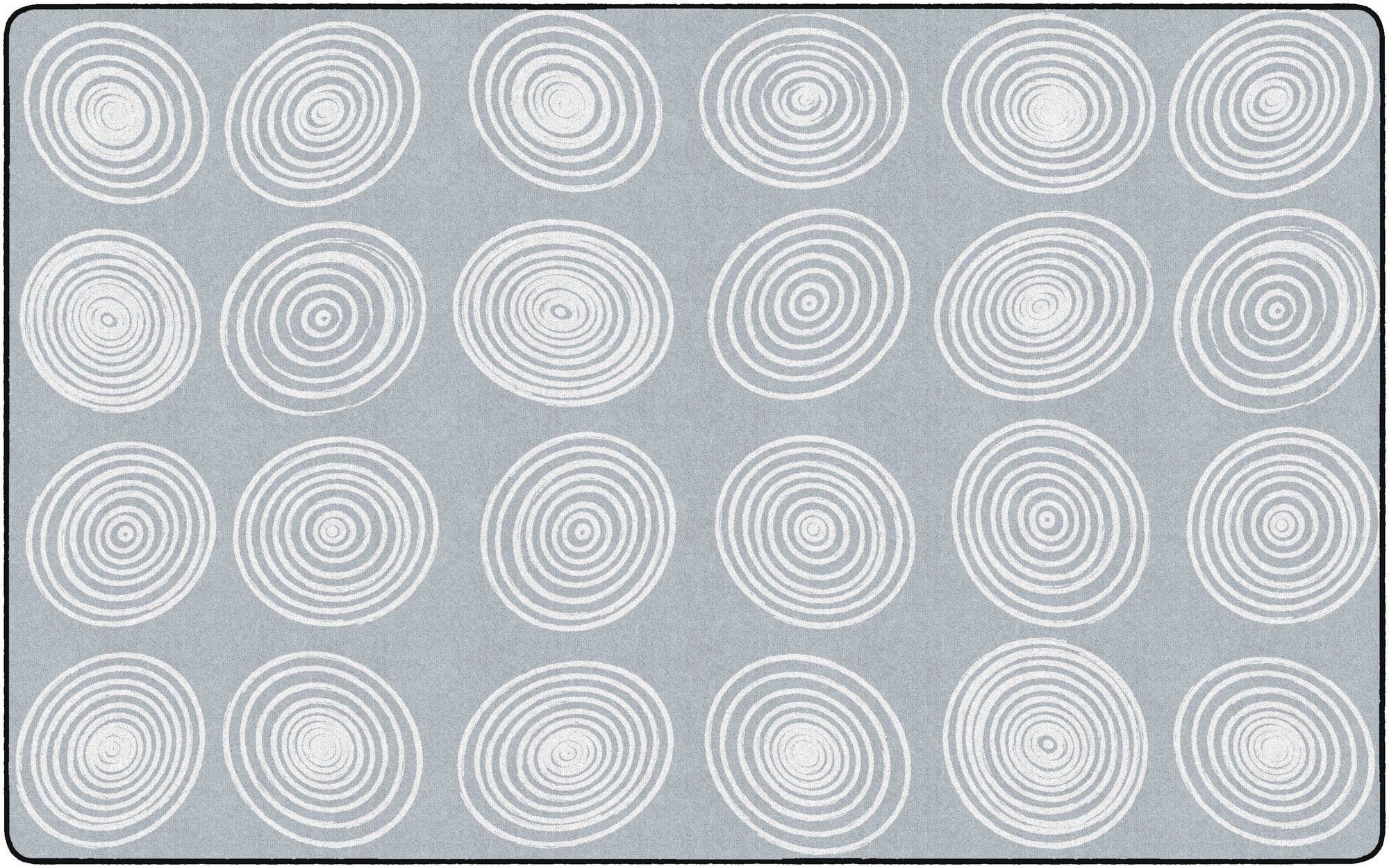 CIRCLES GREY AND WHITE