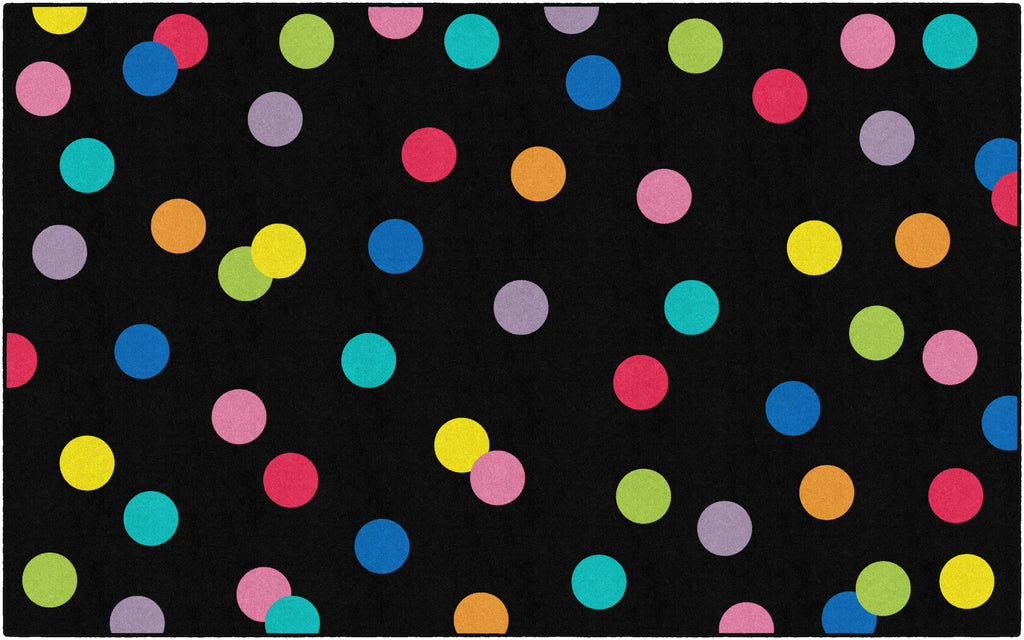 SCHOOLGIRL RAINBOW POLKA DOTS