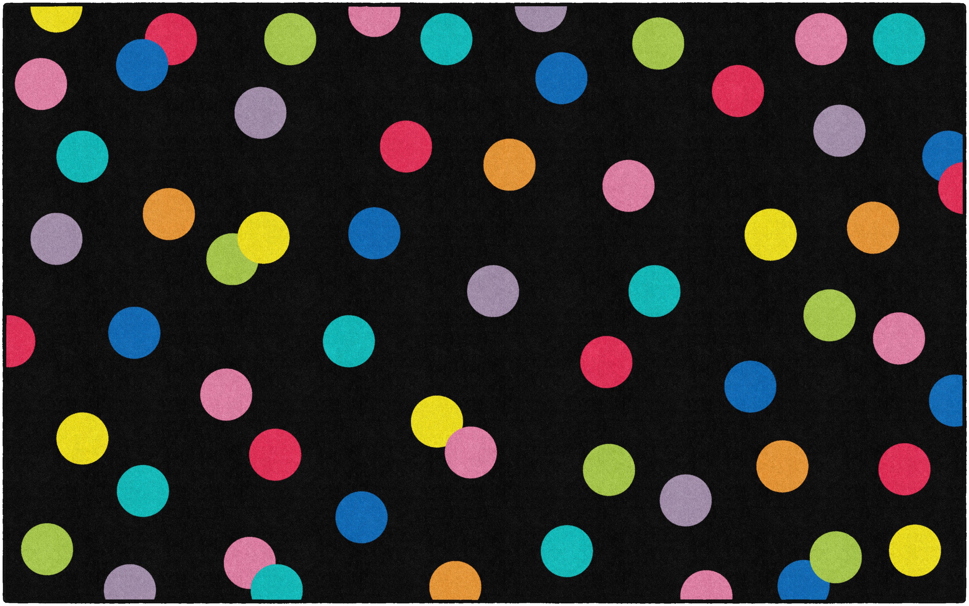 SCHOOLGIRL RAINBOW POLKA DOTS