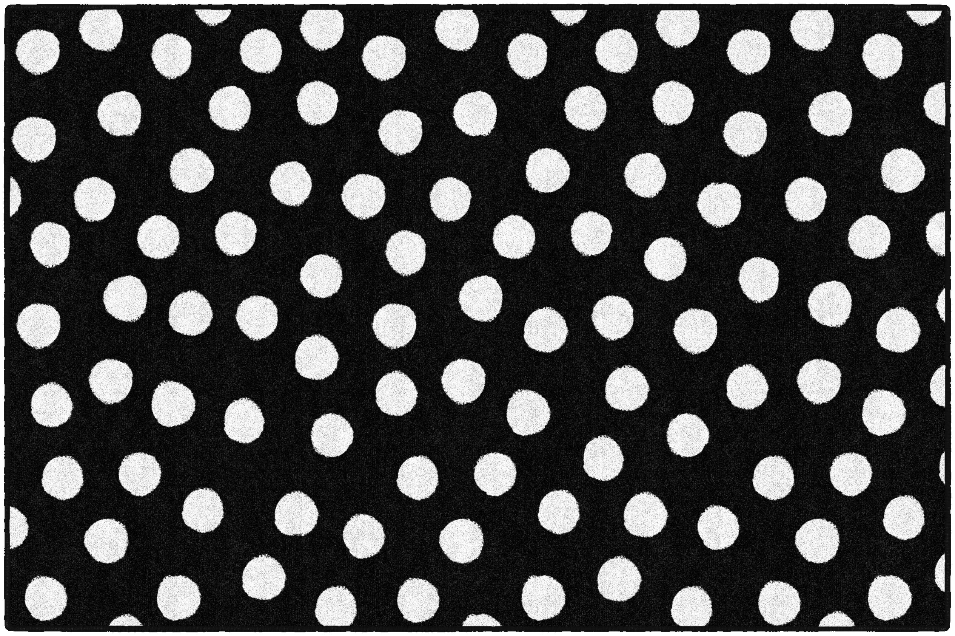 SCHOOLGIRL PICASSO WHITE ON BLACK