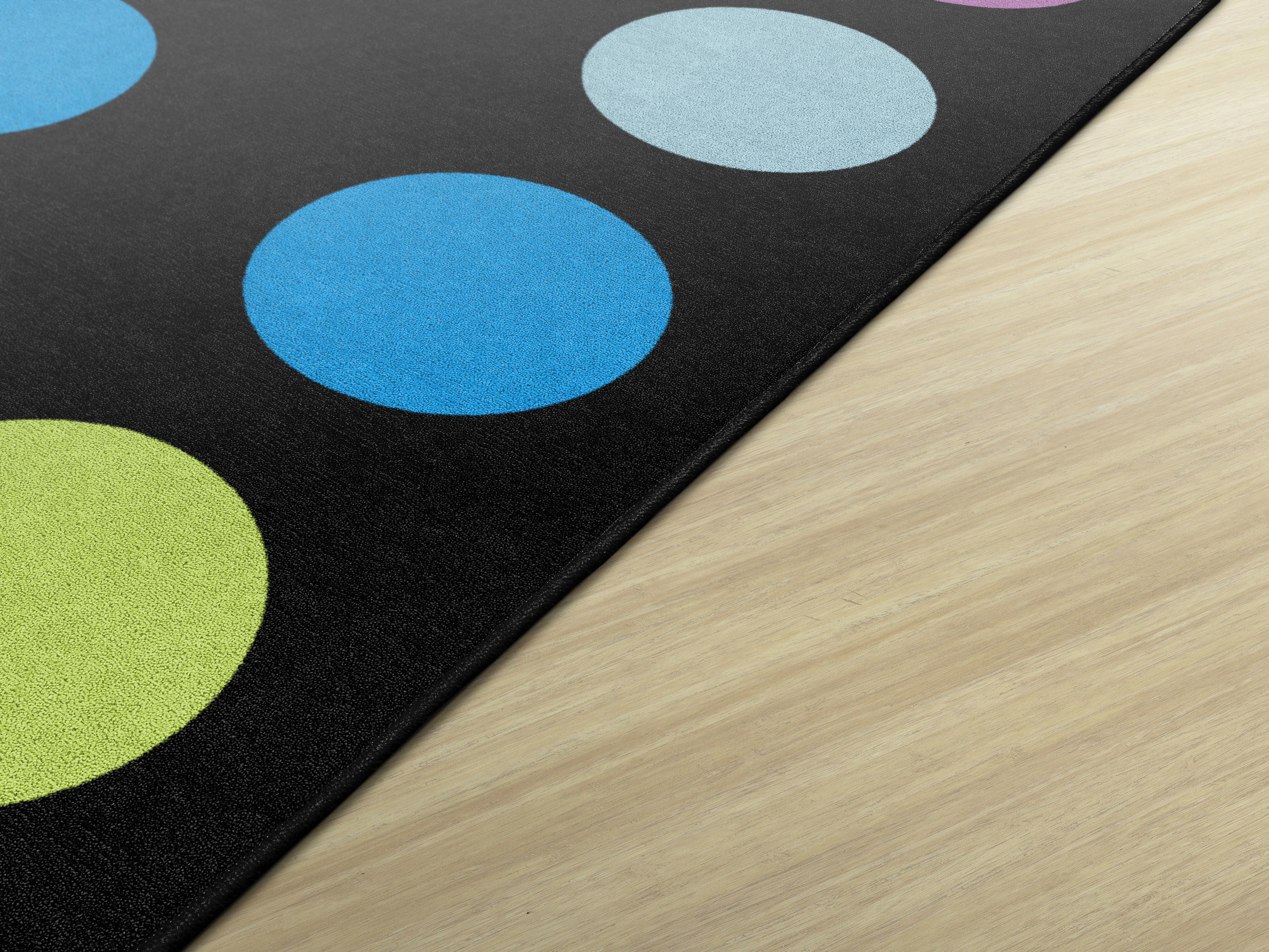 SCHOOLGIRL RAINBOW SPOTS CRISSCROSS APPLESAUCE