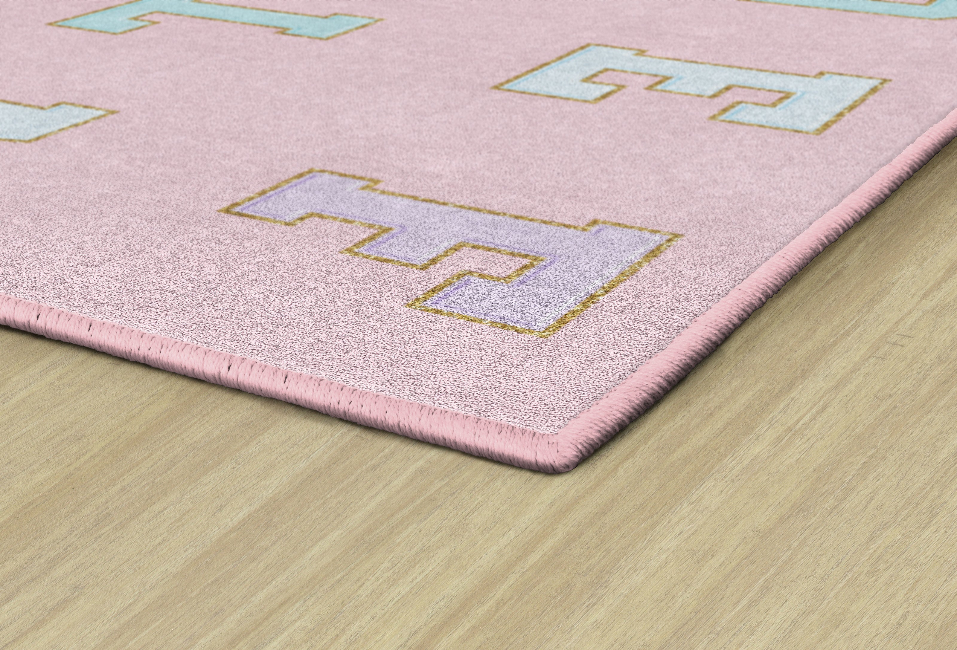 SCHOOLGIRL PINK PASTEL ABC'S