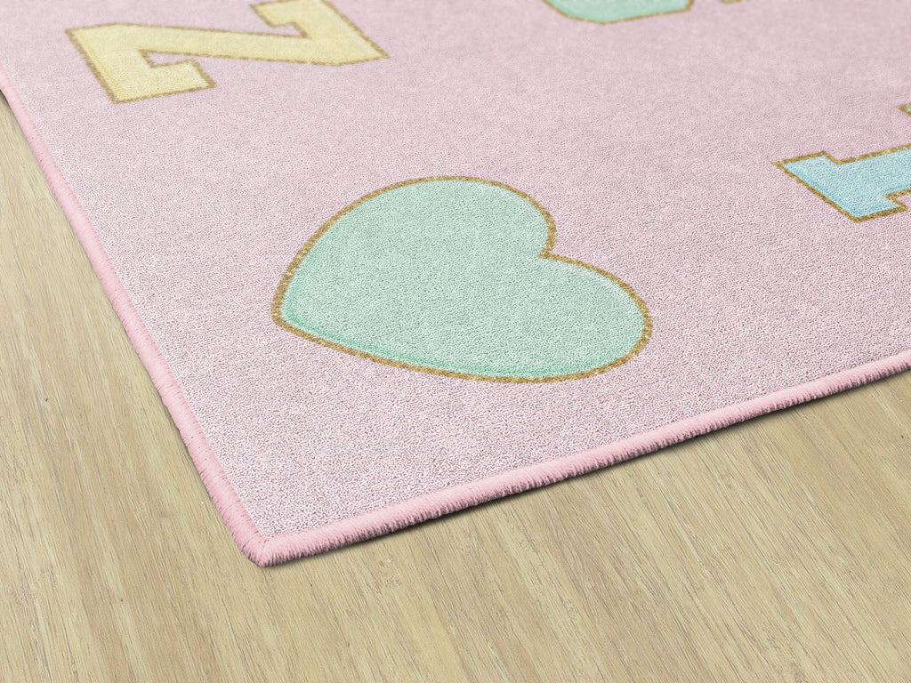 SCHOOLGIRL PINK PASTEL ABC'S