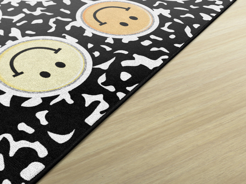 SCHOOLGIRL HAPPY FACES ON COMPOSITION