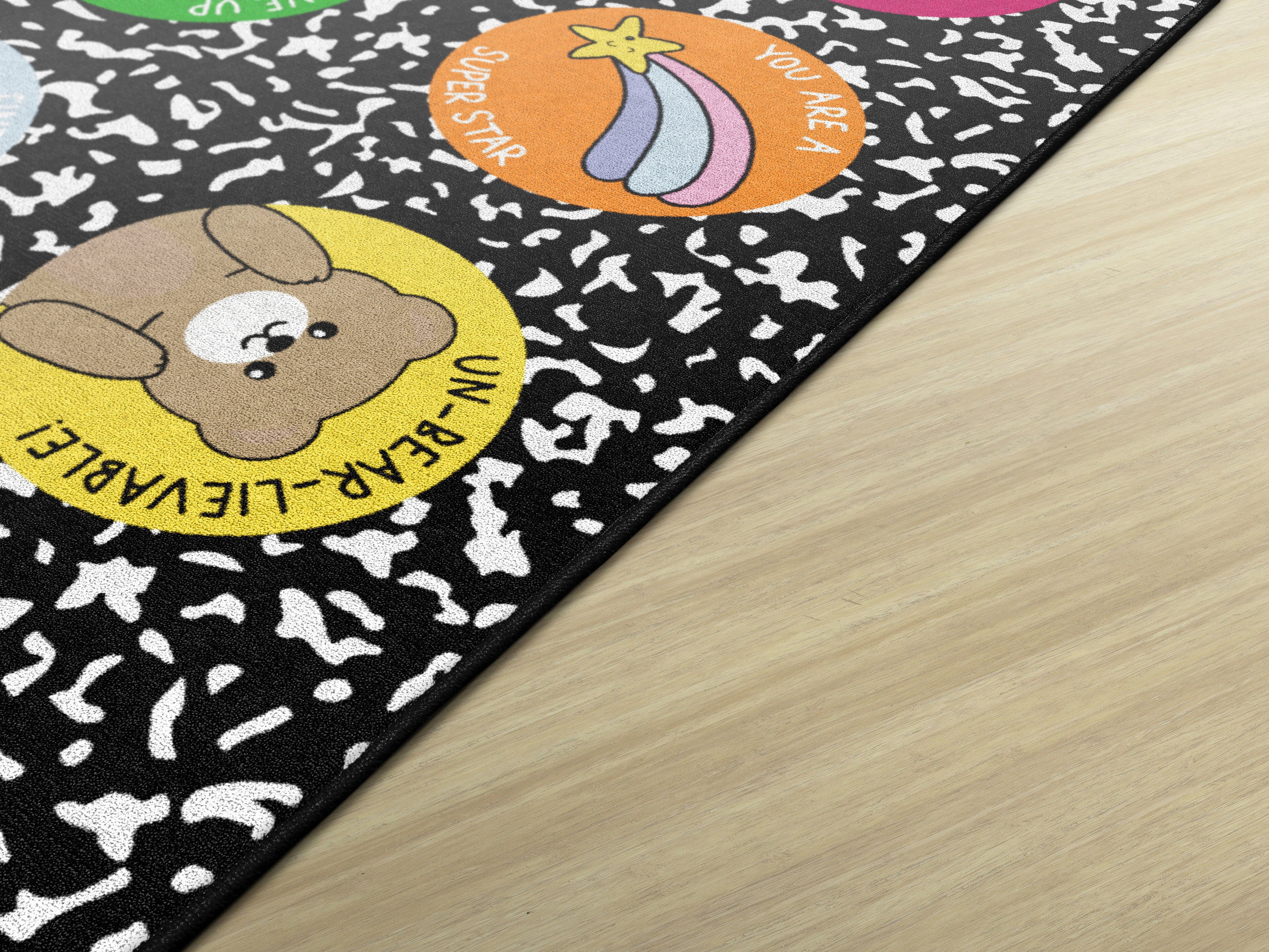 SCHOOLGIRL STICKER SIT SPOTS