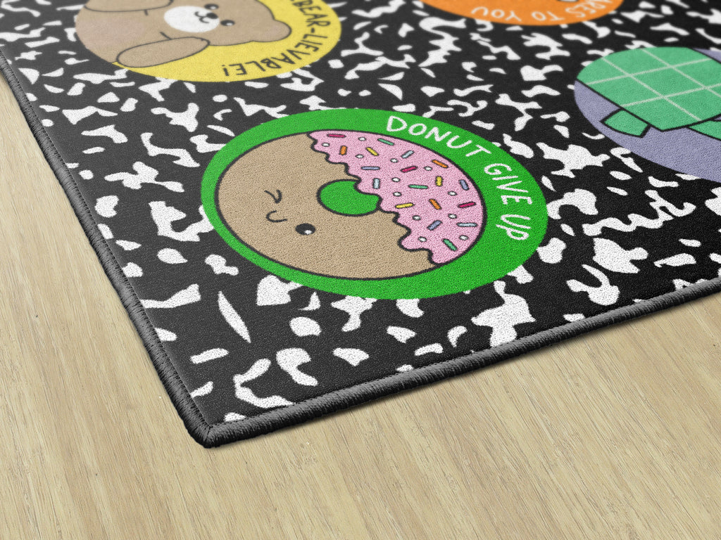 SCHOOLGIRL STICKER SIT SPOTS