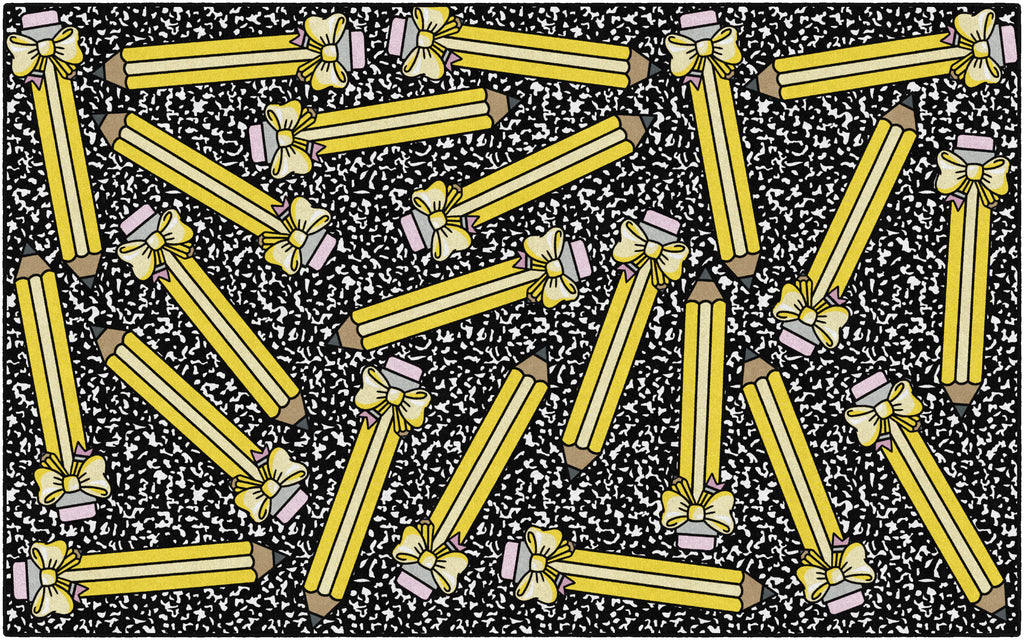 SCHOOLGIRL SCHOOLDAYS BOW PENCILS