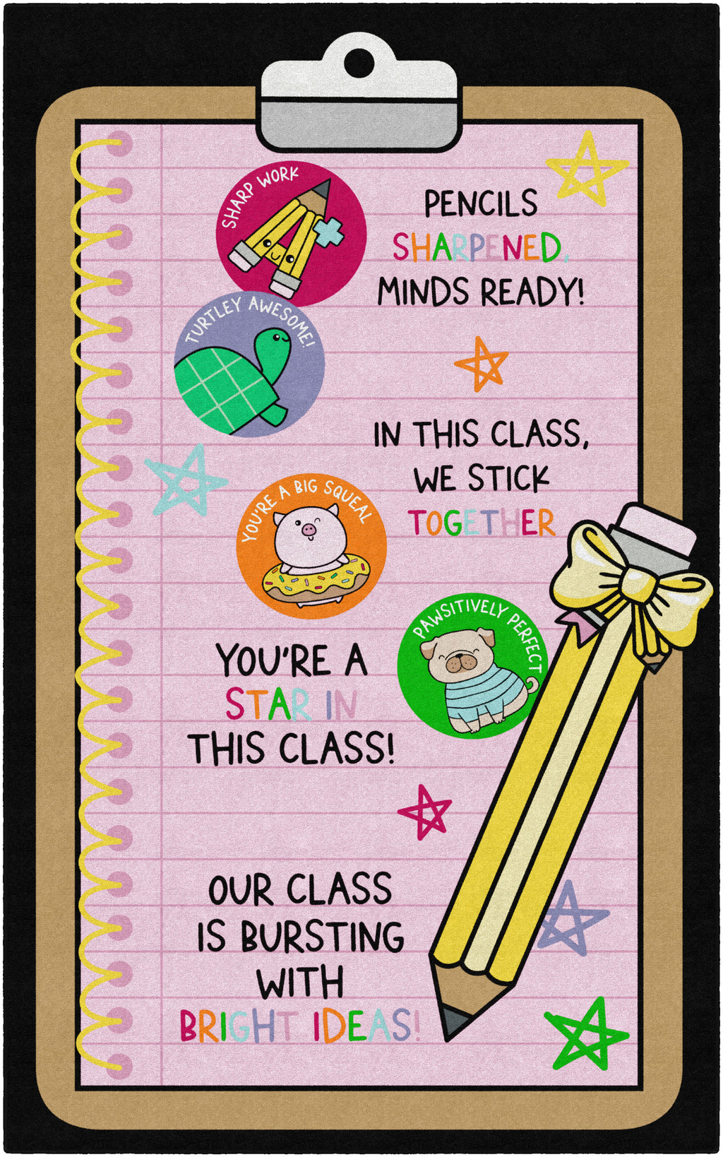 SCHOOLGIRL CLIPBOARD