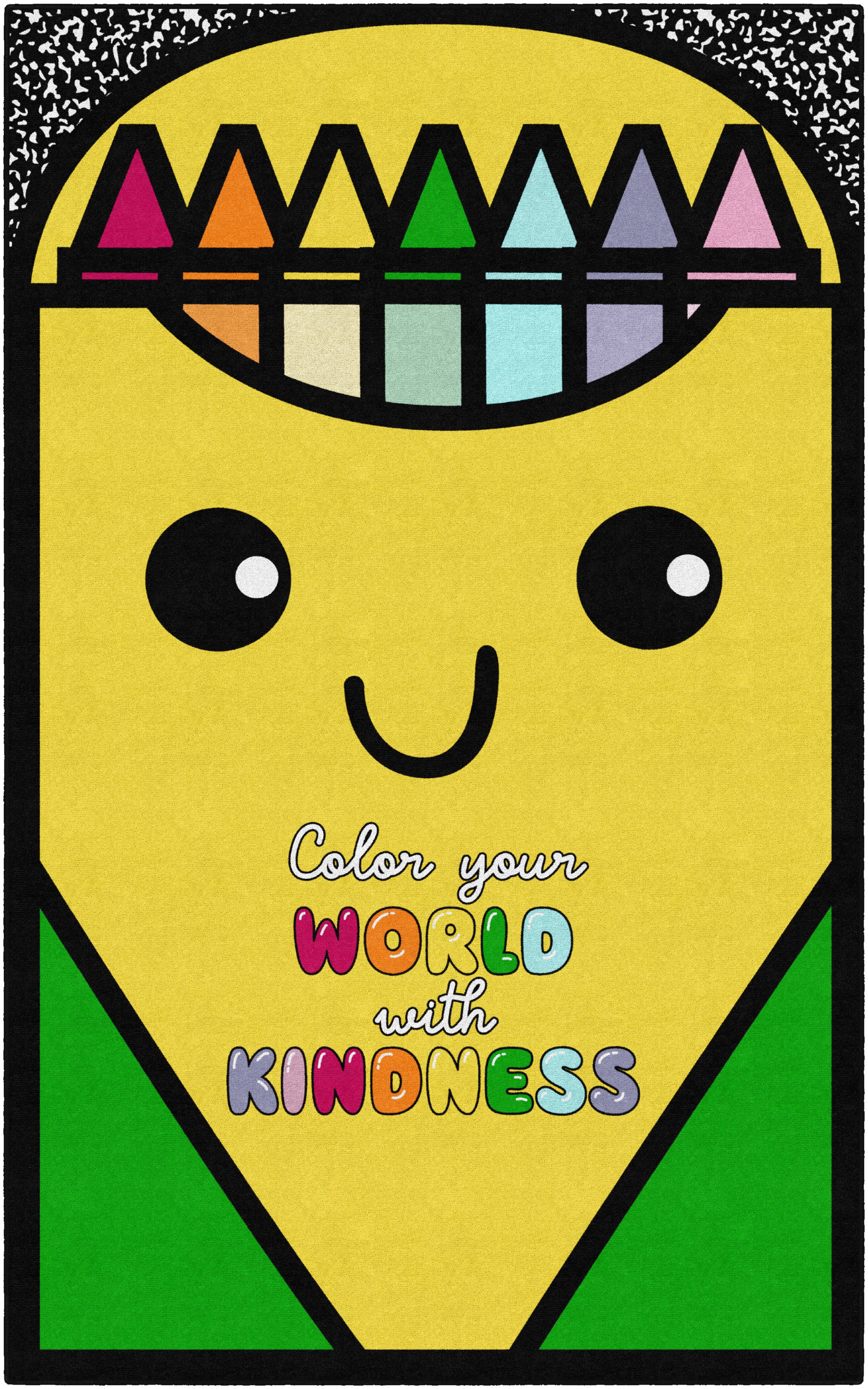 SCHOOLGIRL COLOR YOUR WORLD WITH KINDNESS