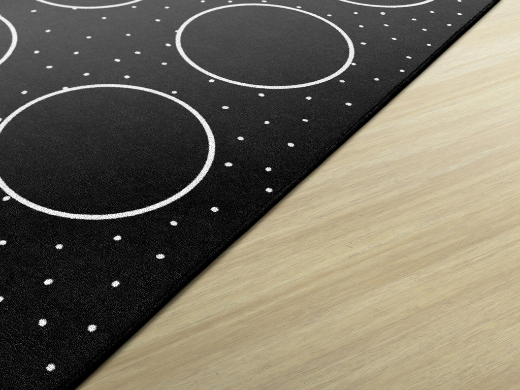 SCHOOLGIRL BLACK AND WHITE SMALL DOTS