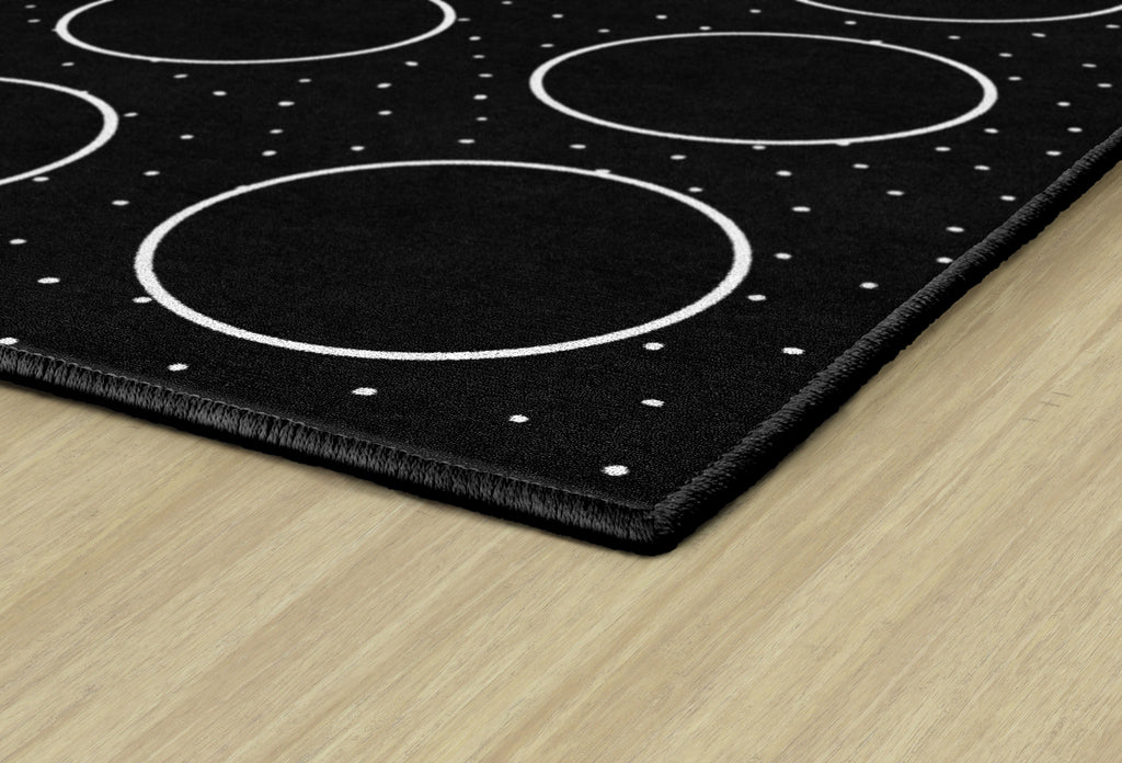 SCHOOLGIRL BLACK AND WHITE SMALL DOTS