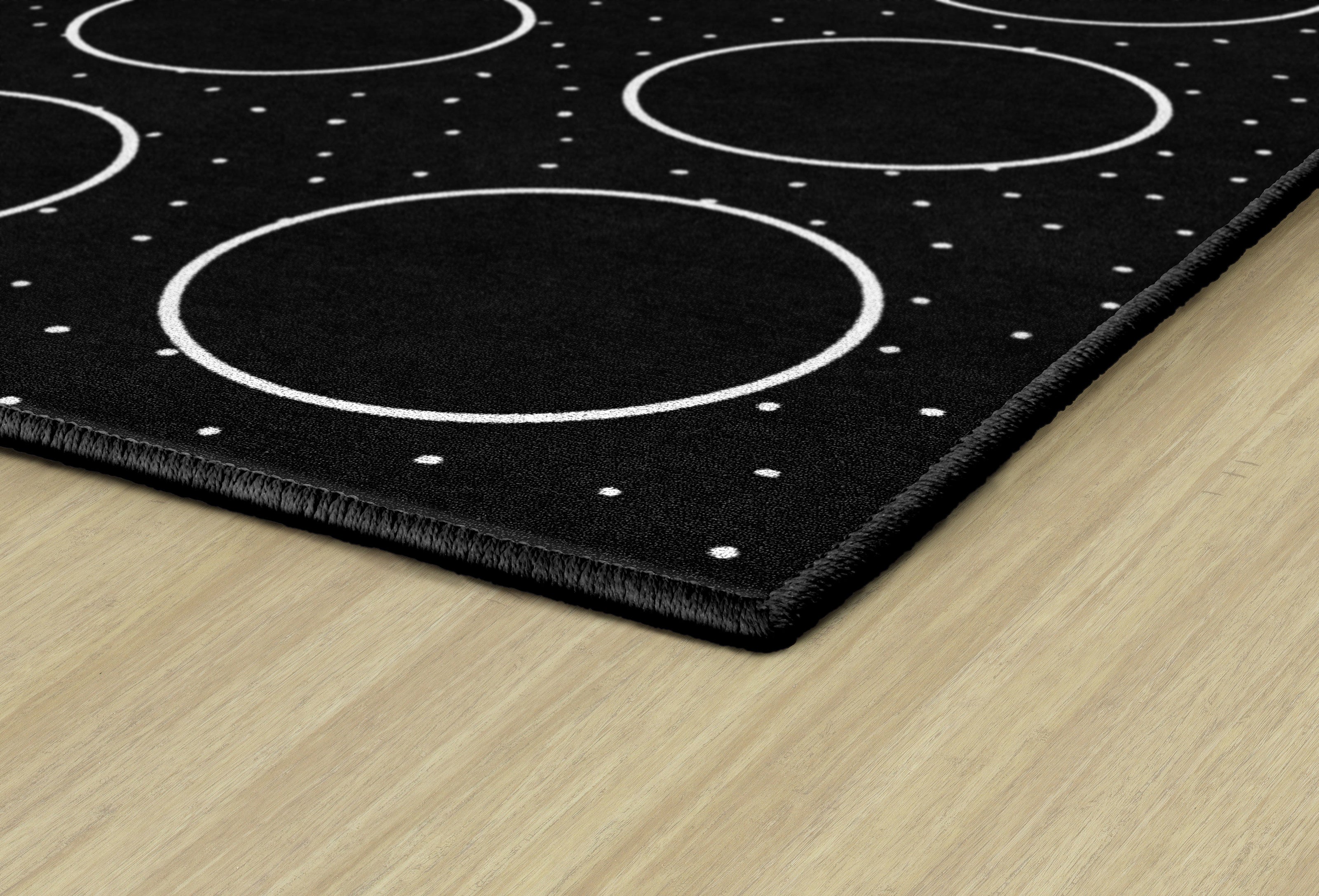 SCHOOLGIRL BLACK AND WHITE SMALL DOTS