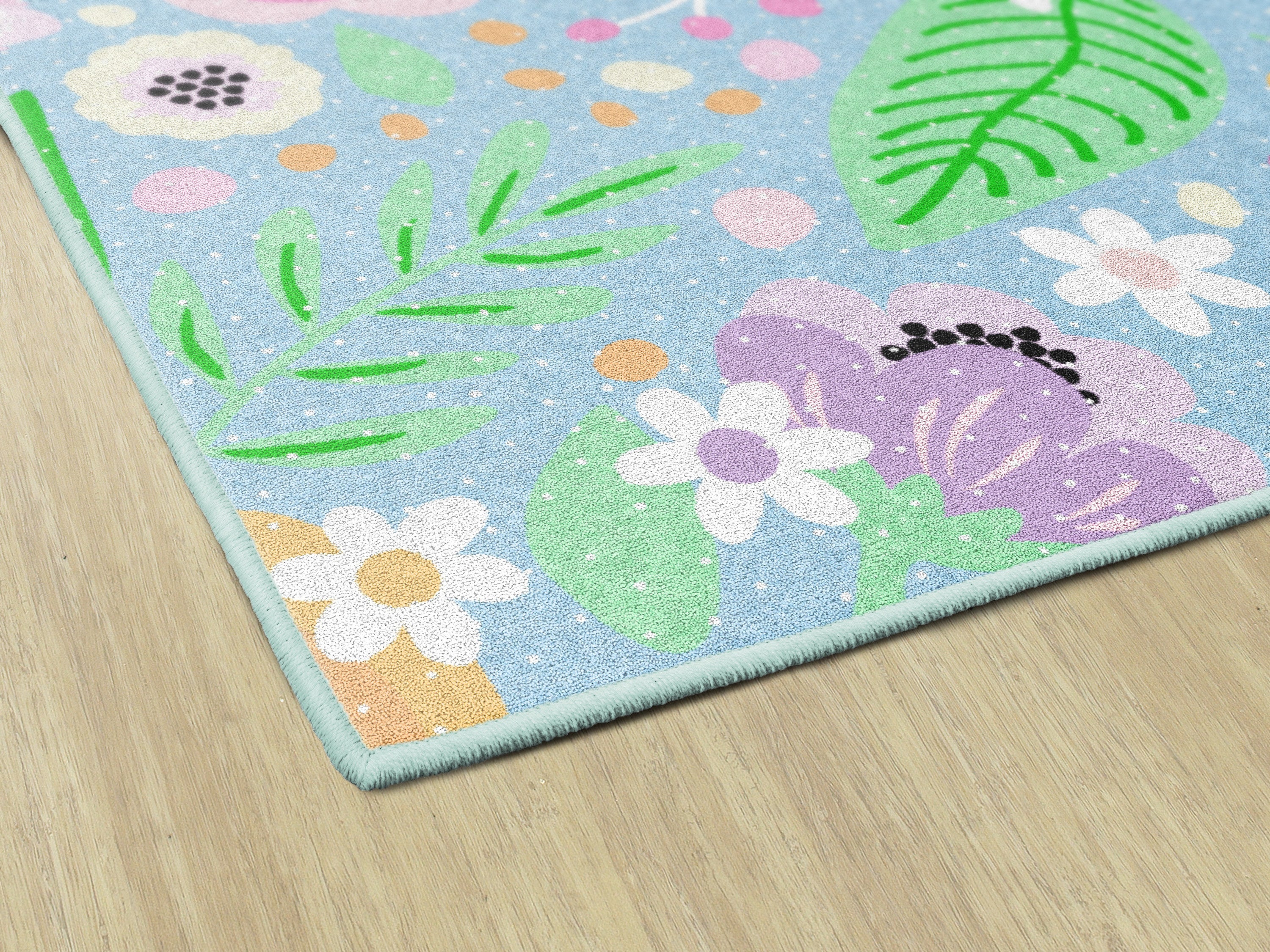 SCHOOLGIRL PRETTY IN PASTEL FLORAL