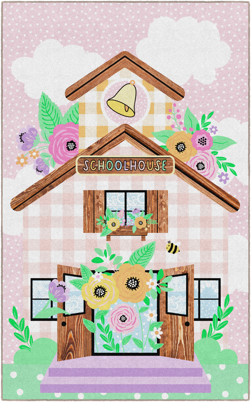 SCHOOLGIRL SCHOOLHOUSE