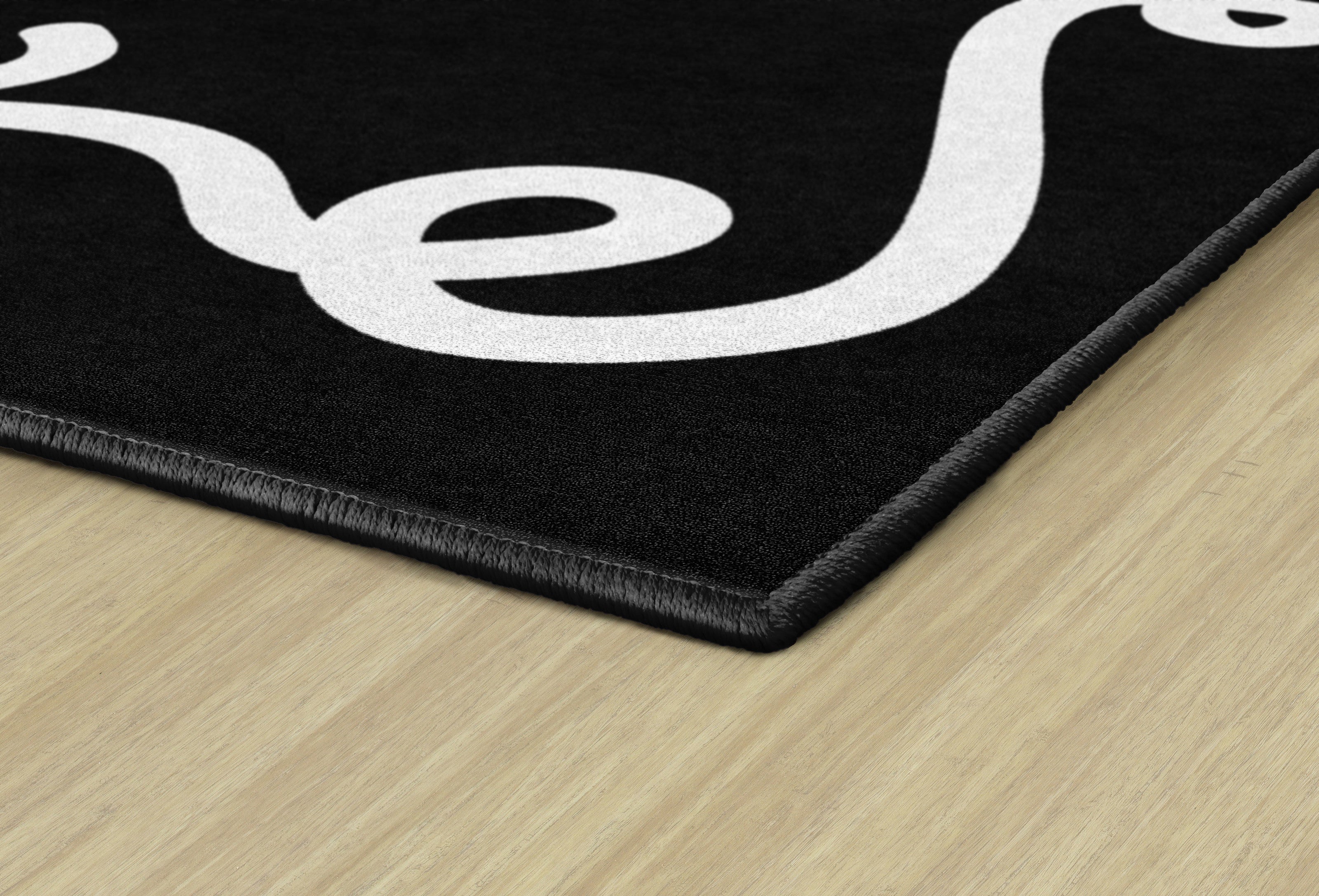 SCHOOLGIRL BOW BORDER BLACK