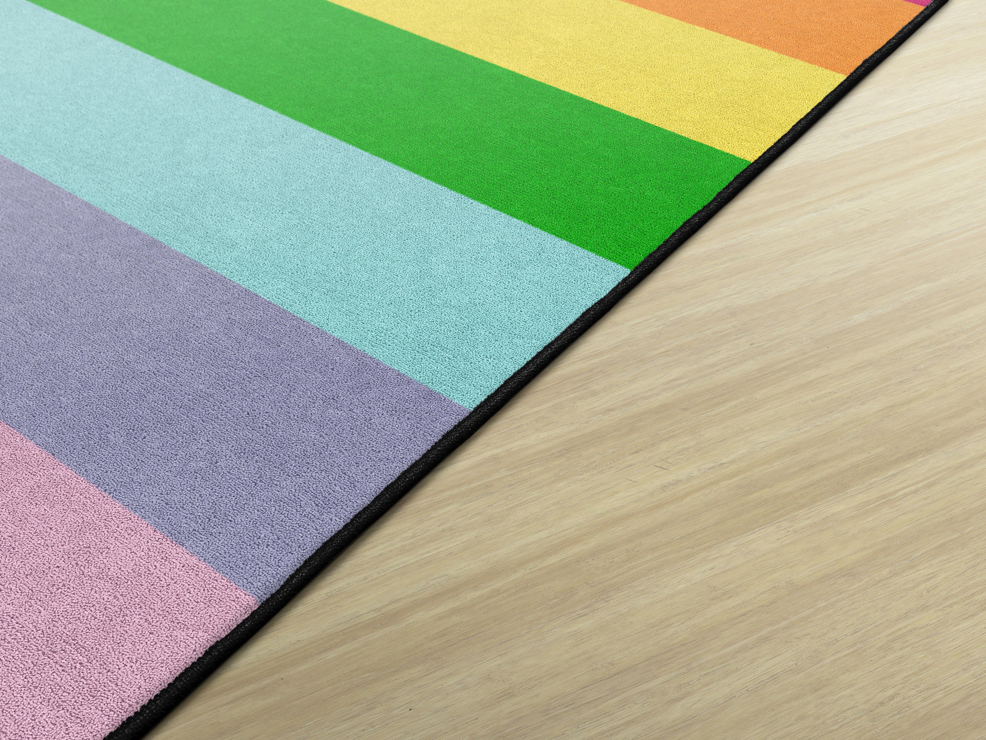 SCHOOLGIRL RAINBOW STRIPES