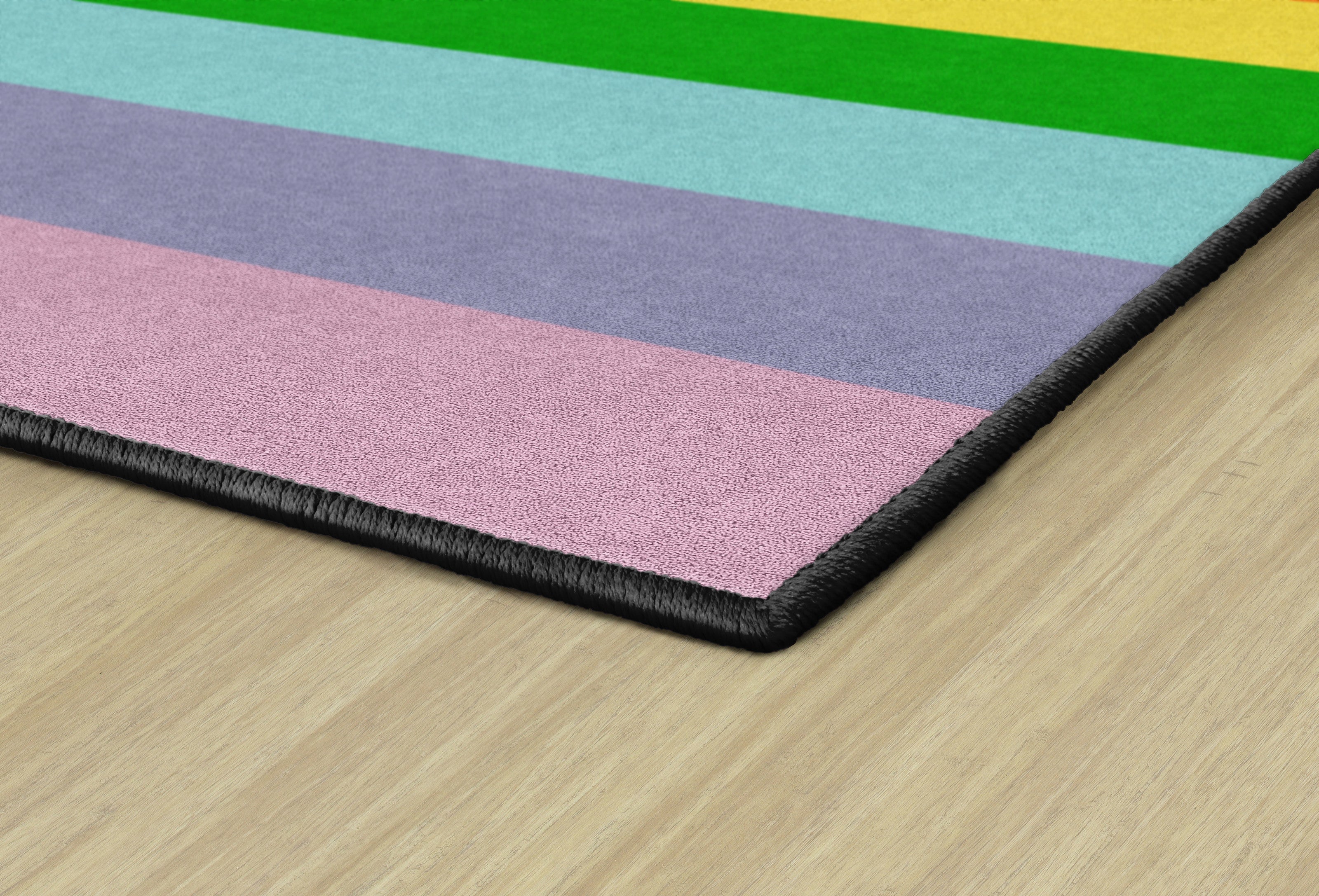 SCHOOLGIRL RAINBOW STRIPES