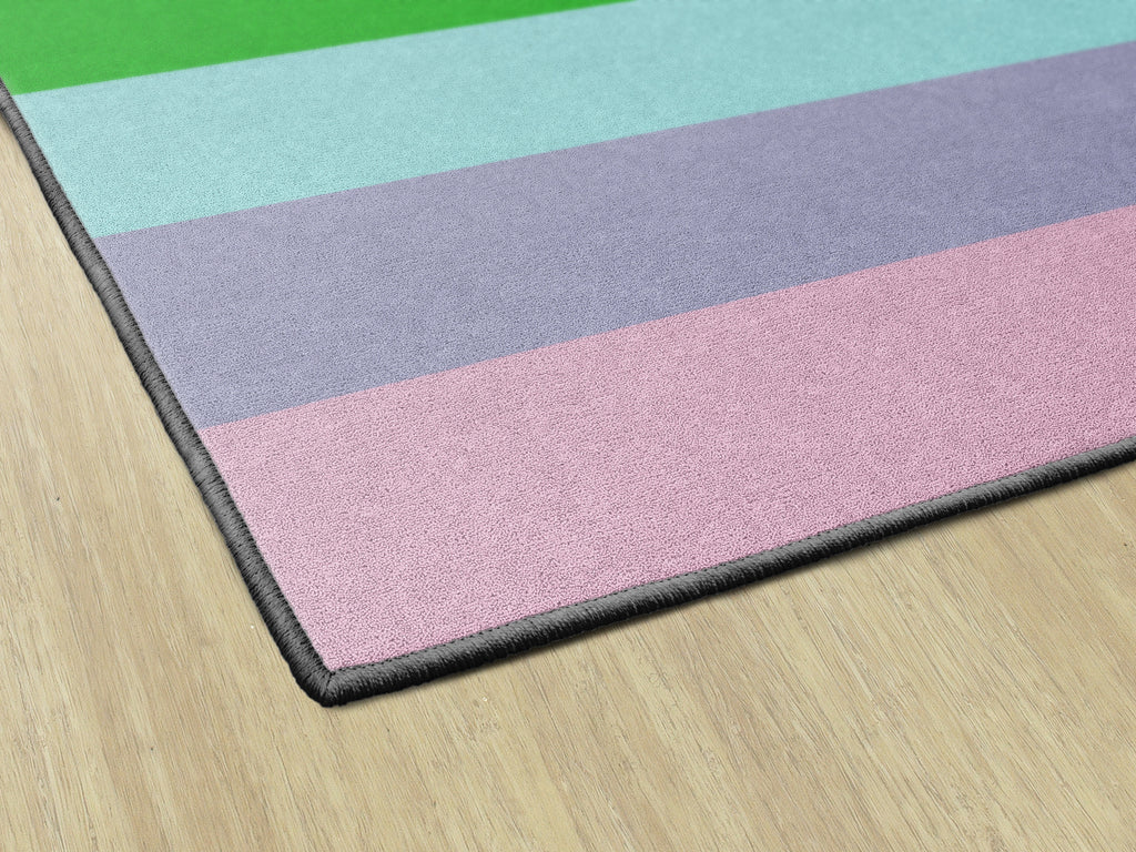 SCHOOLGIRL RAINBOW STRIPES