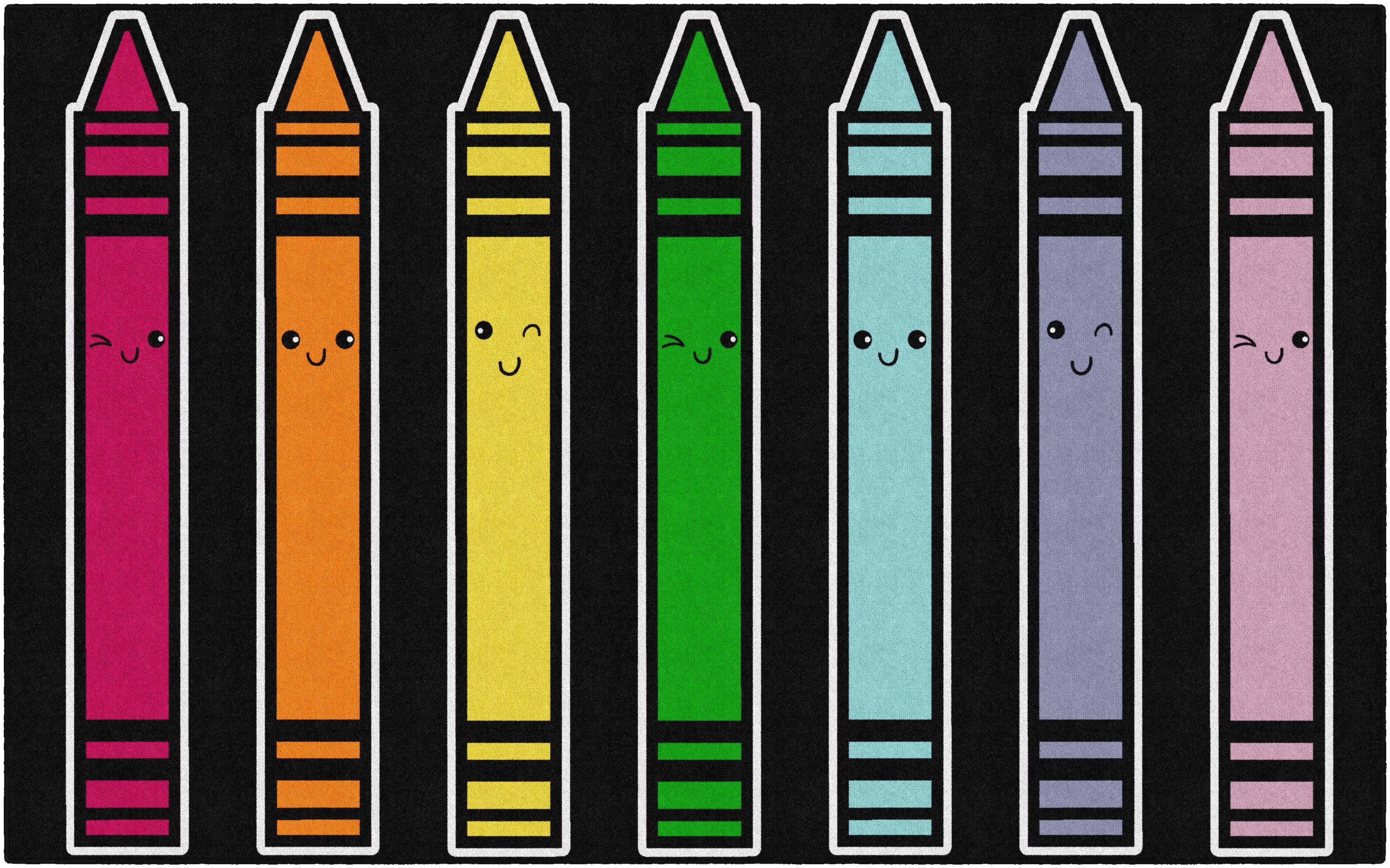 SCHOOLGIRL CRAYONS