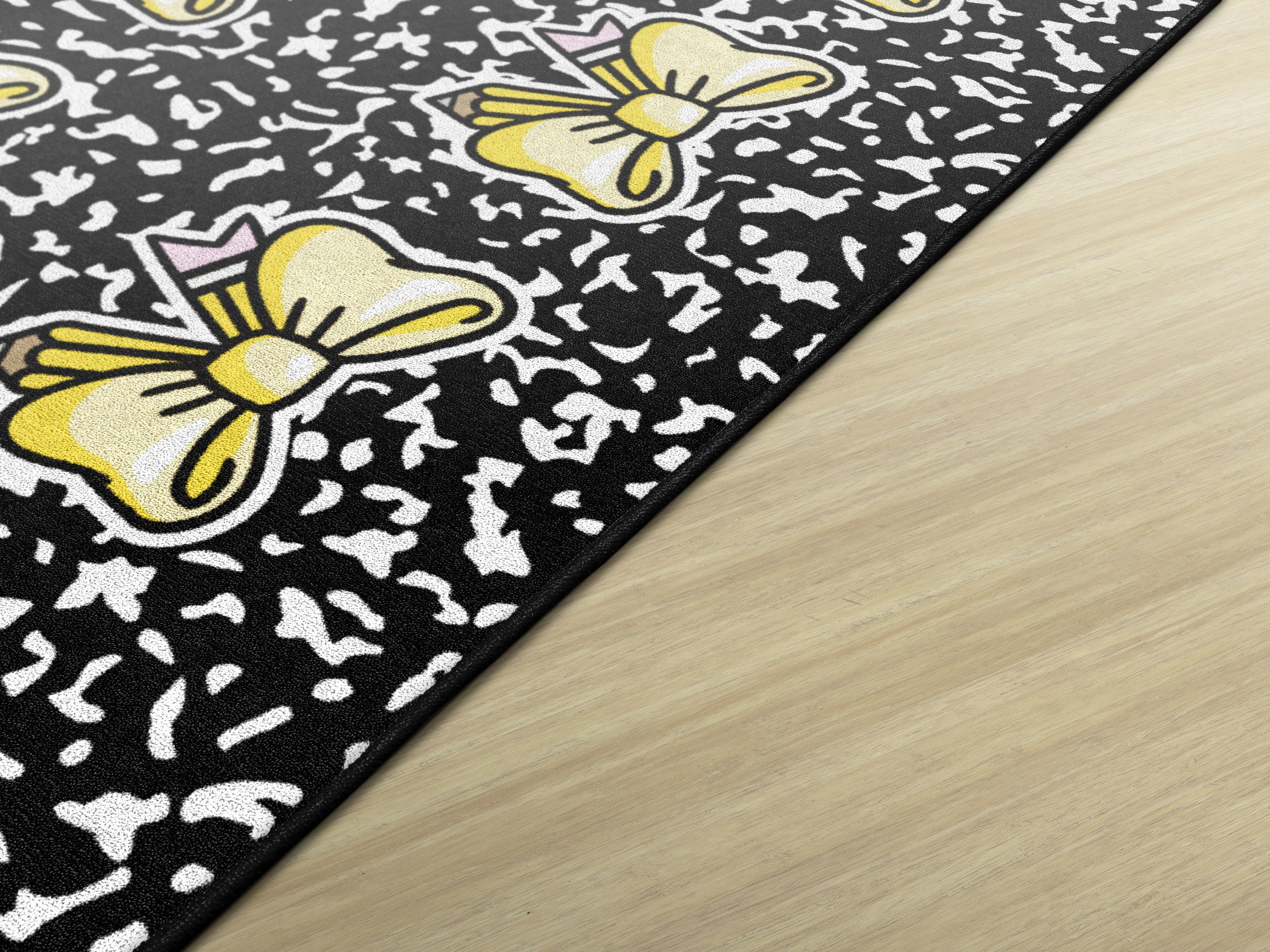 SCHOOLGIRL PENCIL BOW SIT SPOTS