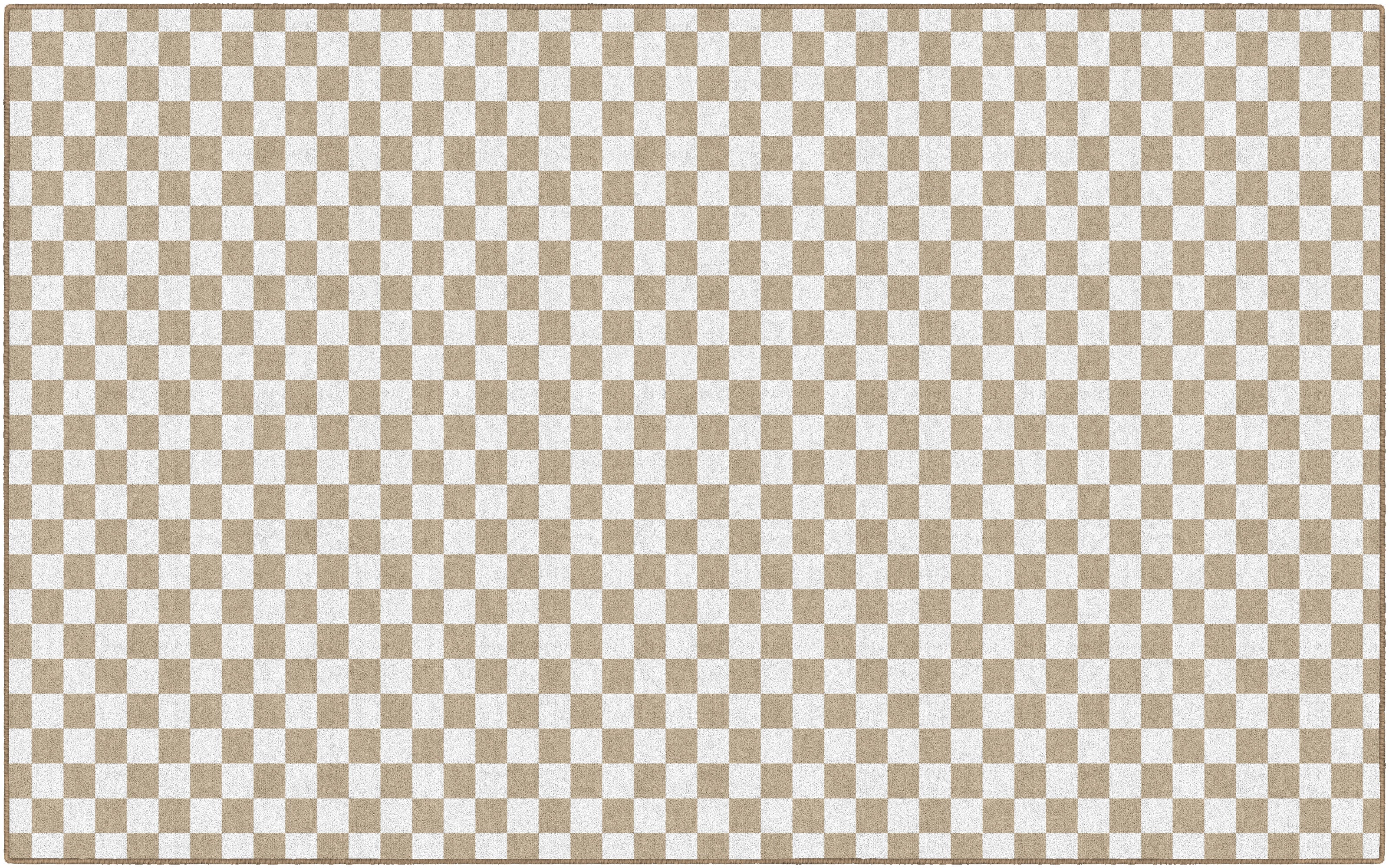 SCHOOLGIRL BROWN/WHITE CHECKERBOARD