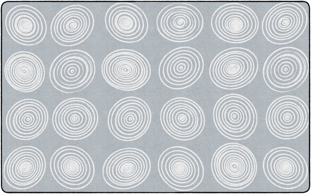 CIRCLES GREY AND WHITE