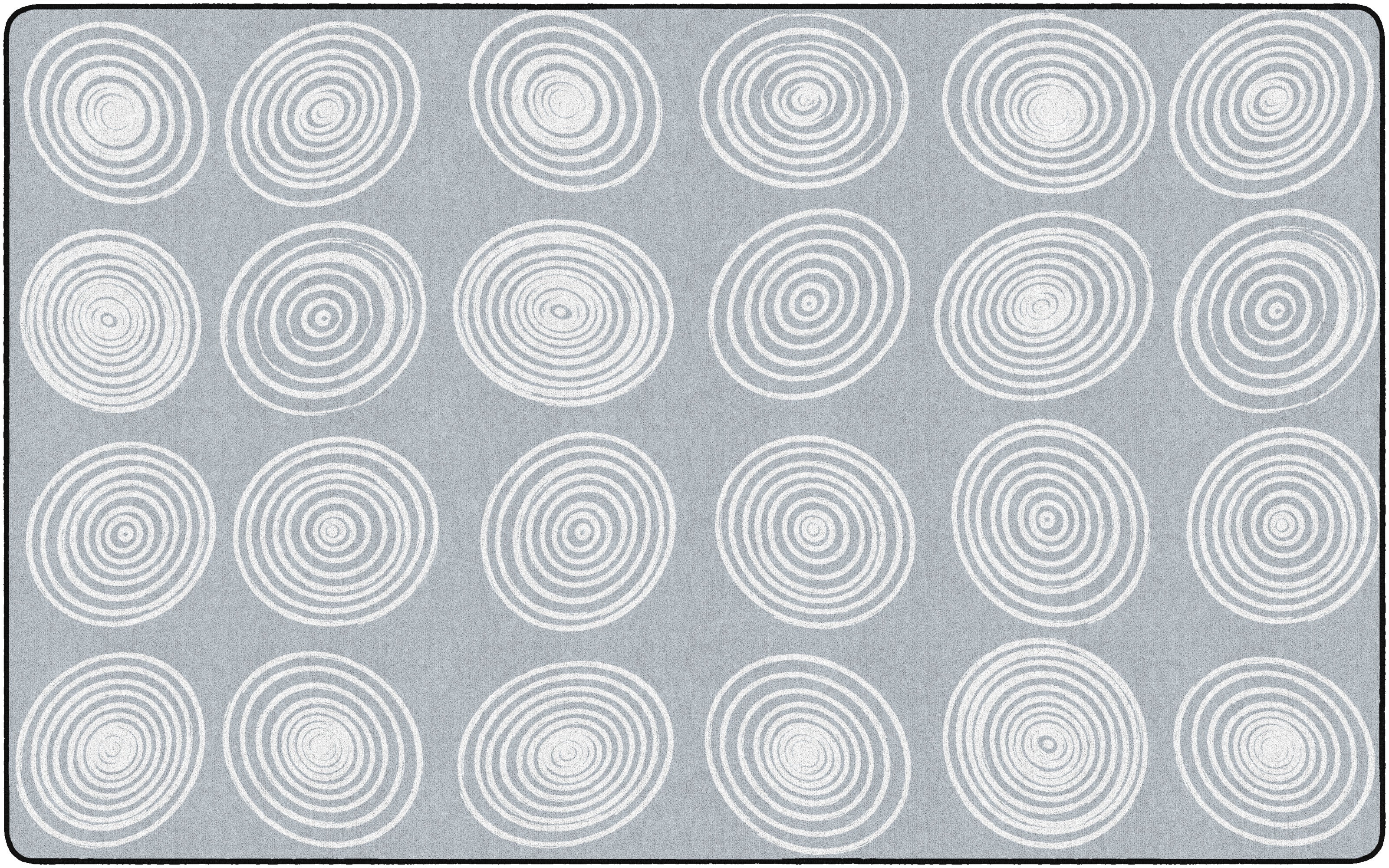 CIRCLES GREY AND WHITE