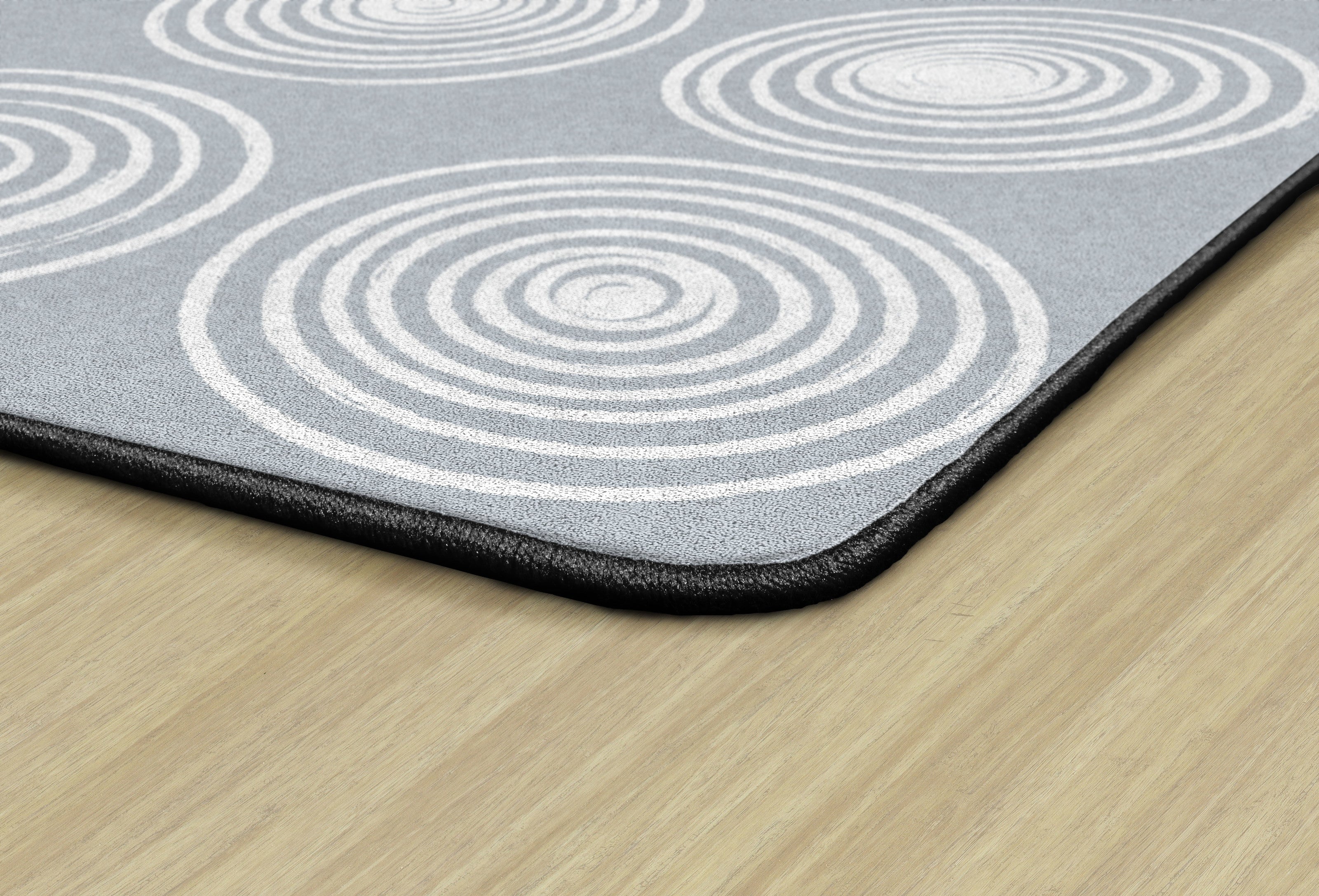 CIRCLES GREY AND WHITE