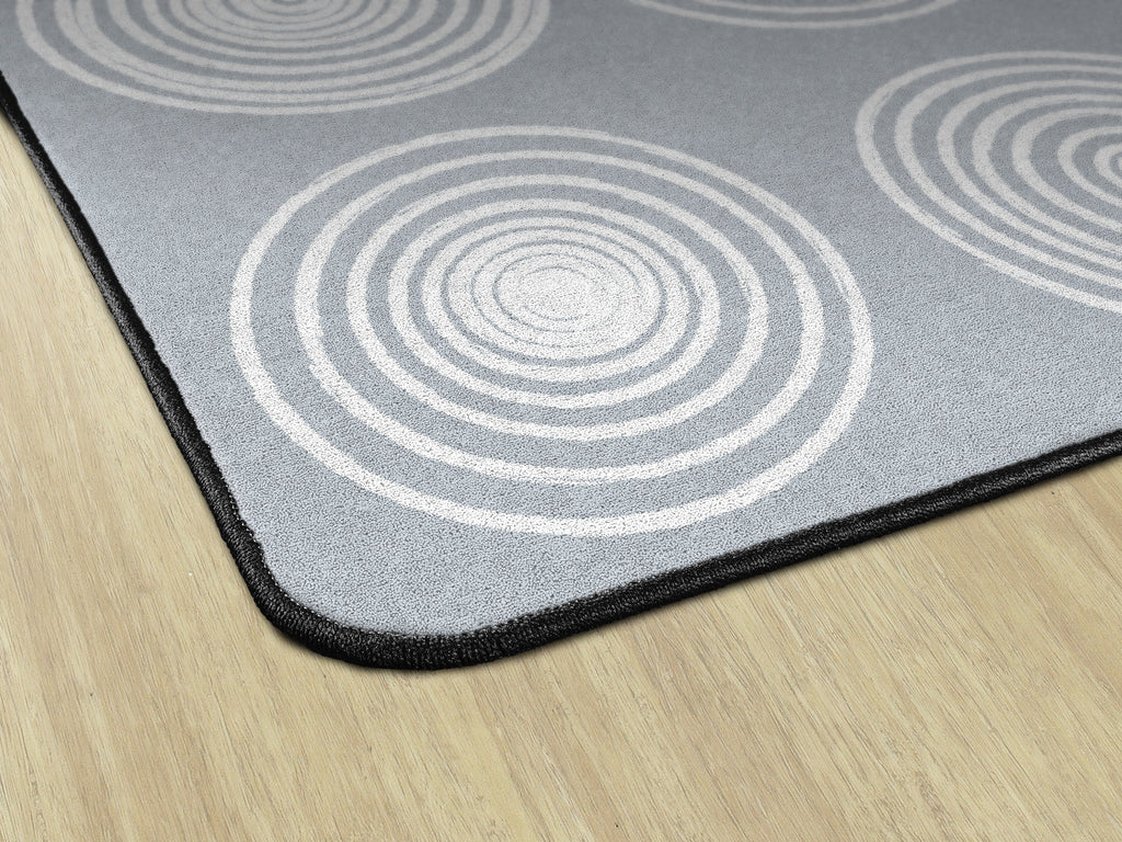 CIRCLES GREY AND WHITE