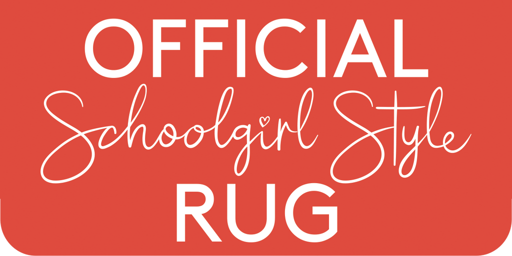 SCHOOLGIRL RAINBOW SCALLOP BORDER